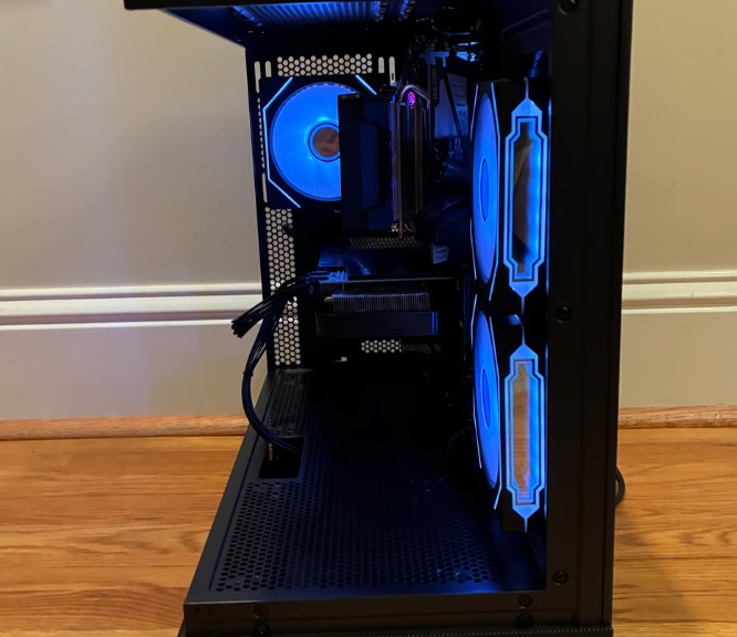 散熱與組裝細節示意